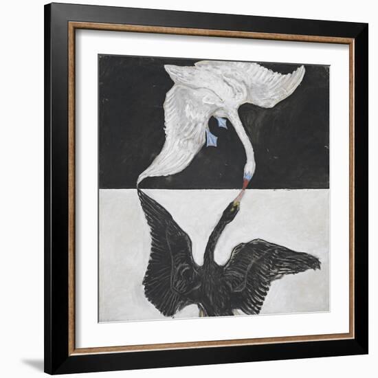 The Swan, No.1, Group IX, 1915-Hilma af Klint-Framed Giclee Print