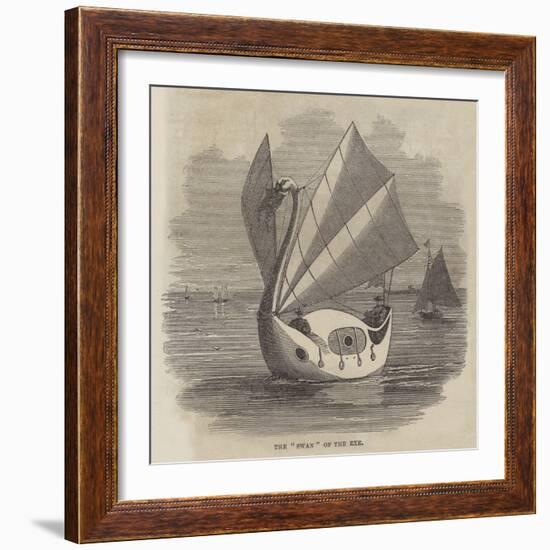 The Swan of the Exe-null-Framed Giclee Print