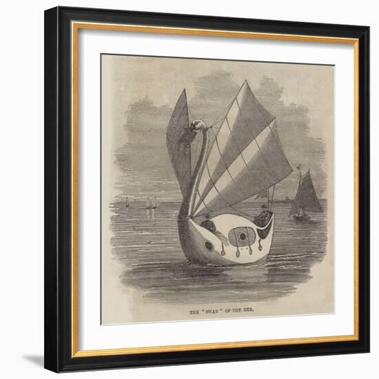 The Swan of the Exe-null-Framed Giclee Print