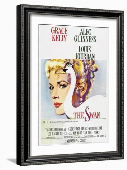 The Swan-null-Framed Art Print