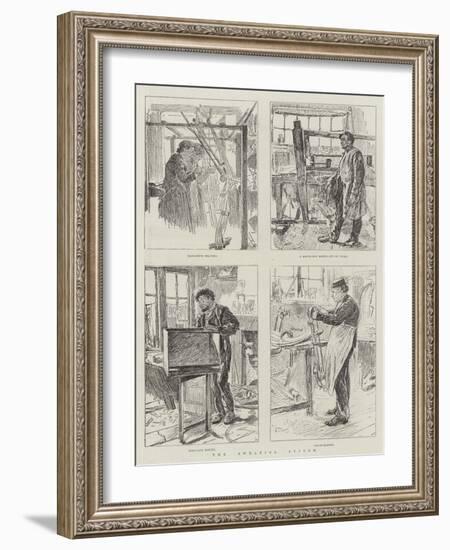 The Sweating System-William Douglas Almond-Framed Giclee Print