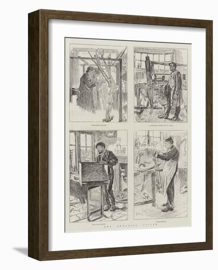 The Sweating System-William Douglas Almond-Framed Giclee Print