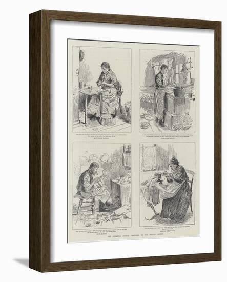 The Sweating System-William Douglas Almond-Framed Giclee Print