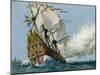 The Swedish Warship 'Vasa'-Ralph Bruce-Mounted Giclee Print