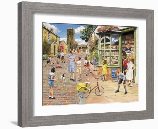 The Sweet Shop-Trevor Mitchell-Framed Giclee Print