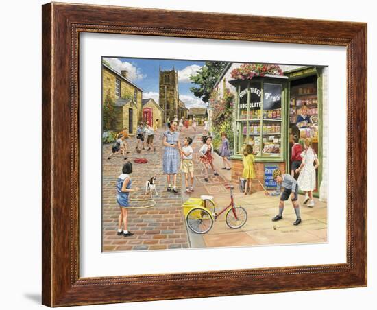 The Sweet Shop-Trevor Mitchell-Framed Giclee Print