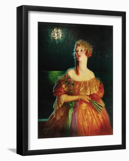 The Sweetheart Of Sigma Chi-Edward Eggleston-Framed Art Print