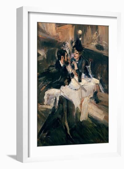 The Sweethearts' Lunch, C.1895-Giovanni Boldini-Framed Giclee Print