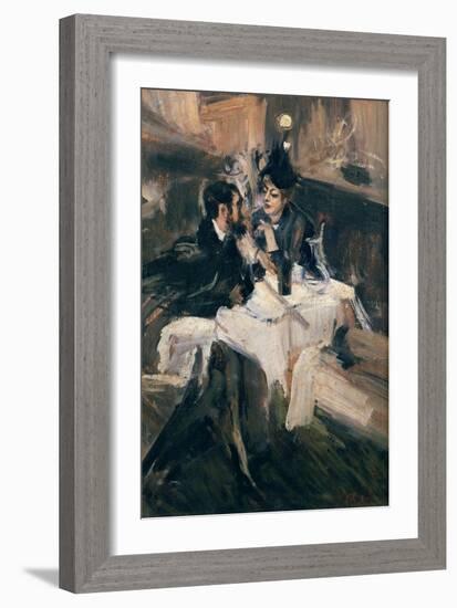 The Sweethearts Lunch-Giovanni Boldini-Framed Giclee Print