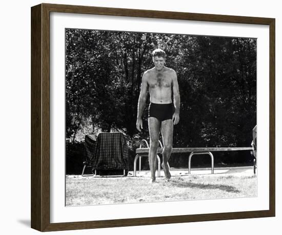 The Swimmer-null-Framed Photo