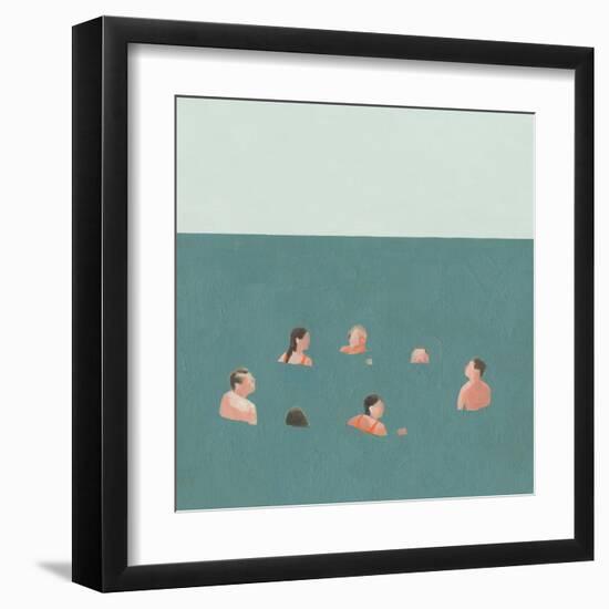 The Swimmers I-Emma Scarvey-Framed Art Print