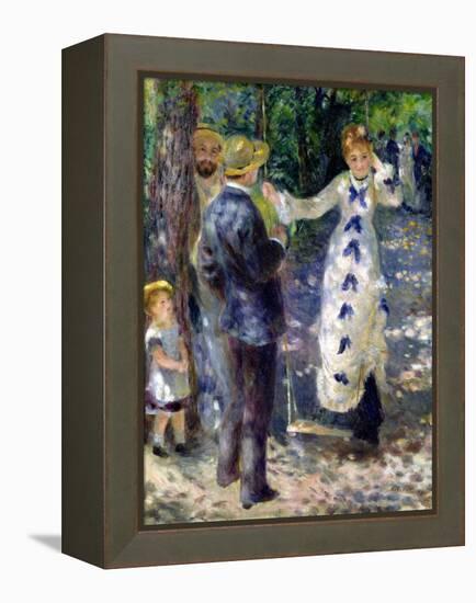 The Swing, 1876-Pierre-Auguste Renoir-Framed Premier Image Canvas