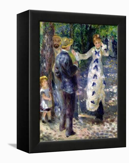 The Swing, 1876-Pierre-Auguste Renoir-Framed Premier Image Canvas