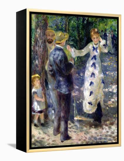 The Swing, 1876-Pierre-Auguste Renoir-Framed Premier Image Canvas