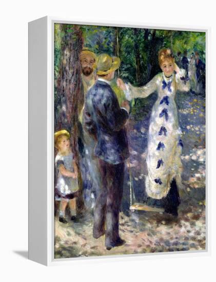 The Swing, 1876-Pierre-Auguste Renoir-Framed Premier Image Canvas