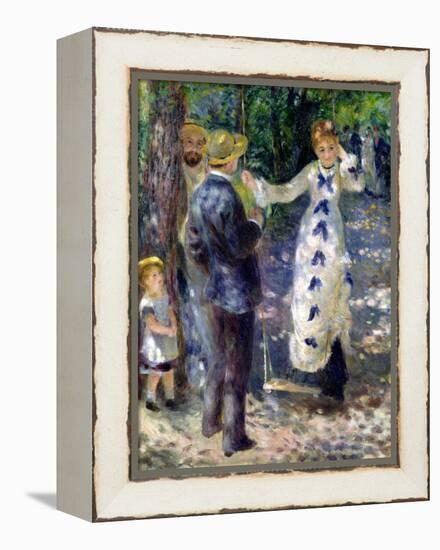 The Swing, 1876-Pierre-Auguste Renoir-Framed Premier Image Canvas