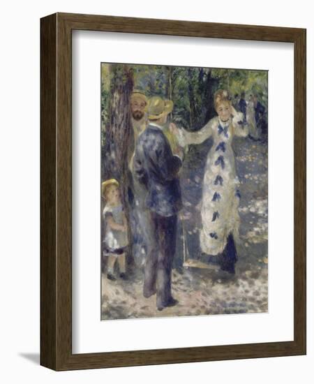 The Swing, 1876-Pierre-Auguste Renoir-Framed Giclee Print