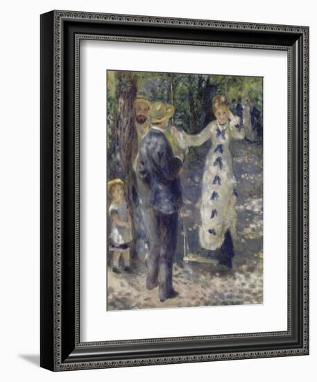 The Swing, 1876-Pierre-Auguste Renoir-Framed Giclee Print