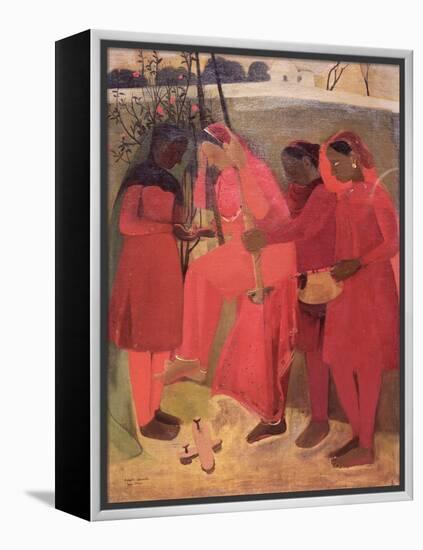 The Swing, 1940-Amrita Sher-gill-Framed Premier Image Canvas