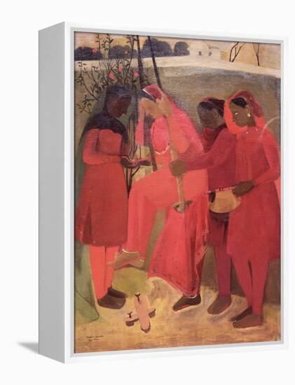 The Swing, 1940-Amrita Sher-gill-Framed Premier Image Canvas