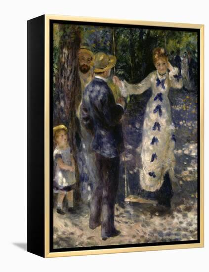 The Swing, c.1876-Pierre-Auguste Renoir-Framed Premier Image Canvas