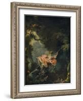 'The Swing', c1767-Jean-Honore Fragonard-Framed Giclee Print