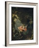 'The Swing', c1767-Jean-Honore Fragonard-Framed Giclee Print