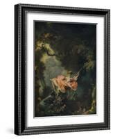 'The Swing', c1767-Jean-Honore Fragonard-Framed Giclee Print