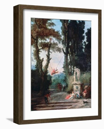 The Swing, C1777-Robert Hubert-Framed Giclee Print