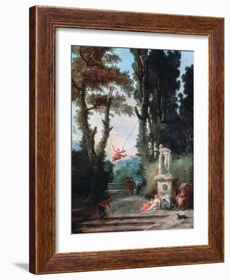 The Swing, C1777-Robert Hubert-Framed Giclee Print