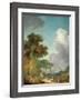 The Swing, Ca. 1765-Jean-Honoré Fragonard-Framed Giclee Print