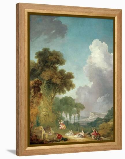 The Swing, Ca. 1765-Jean-Honoré Fragonard-Framed Premier Image Canvas