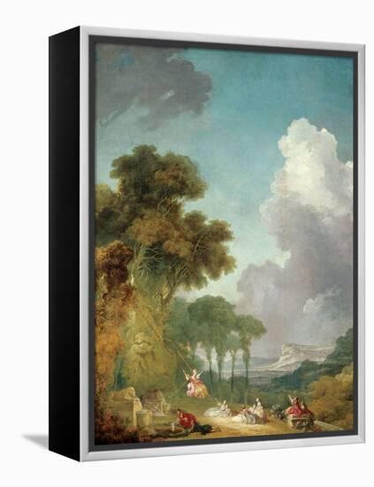 The Swing, Ca. 1765-Jean-Honoré Fragonard-Framed Premier Image Canvas