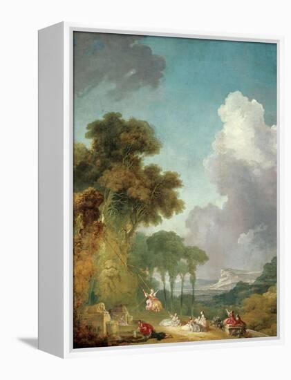 The Swing, Ca. 1765-Jean-Honoré Fragonard-Framed Premier Image Canvas