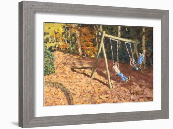 The Swing, Chatsworth,2016-Andrew Macara-Framed Giclee Print