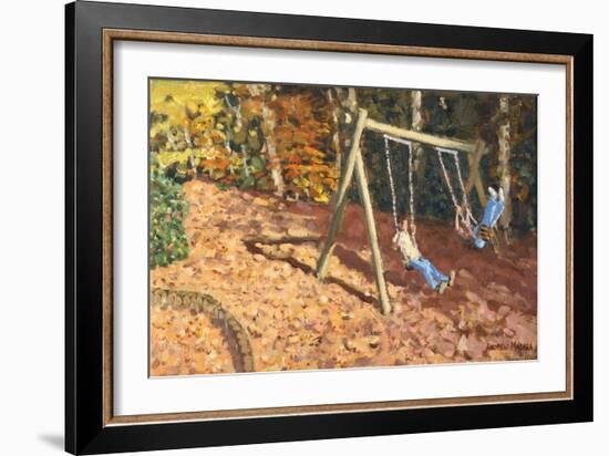 The Swing, Chatsworth,2016-Andrew Macara-Framed Giclee Print