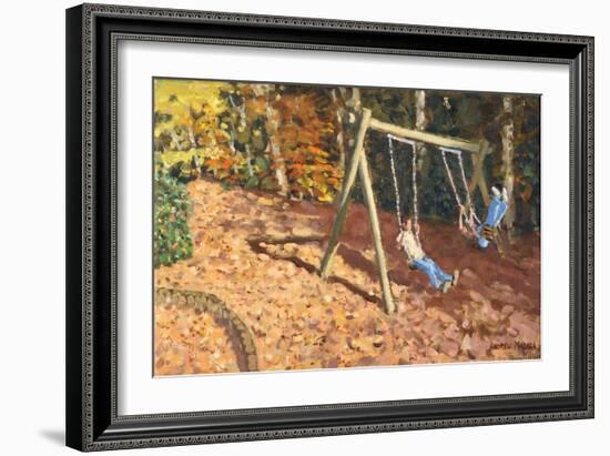 The Swing, Chatsworth,2016-Andrew Macara-Framed Giclee Print