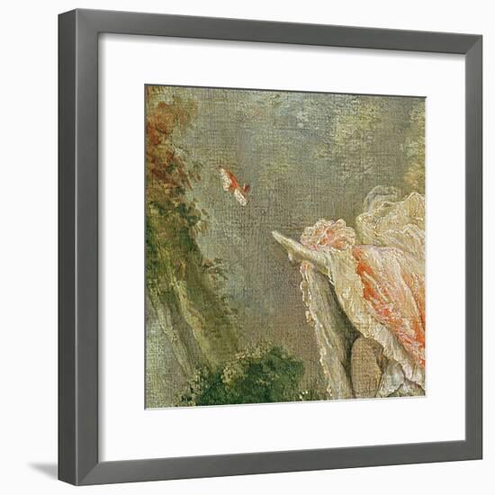 The Swing (Detail)-Jean-Honoré Fragonard-Framed Giclee Print