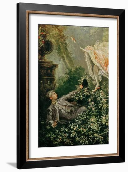 The Swing (Detail)-Jean-Honoré Fragonard-Framed Giclee Print