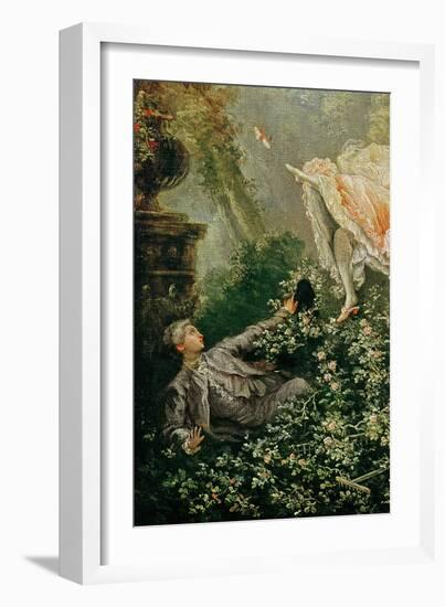 The Swing (Detail)-Jean-Honoré Fragonard-Framed Giclee Print