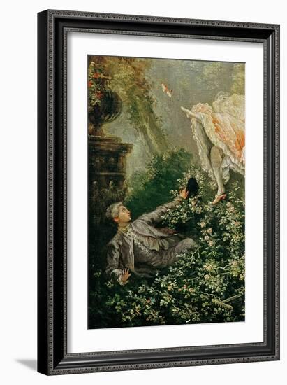 The Swing (Detail)-Jean-Honoré Fragonard-Framed Giclee Print