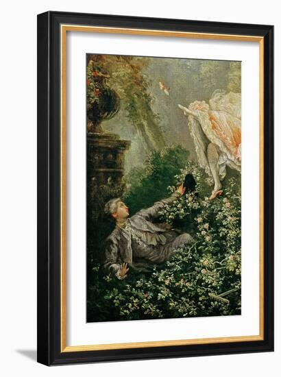 The Swing (Detail)-Jean-Honoré Fragonard-Framed Giclee Print