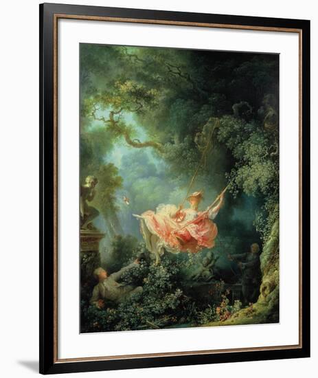 The Swing-Jean Honore Fragonard-Framed Premium Giclee Print