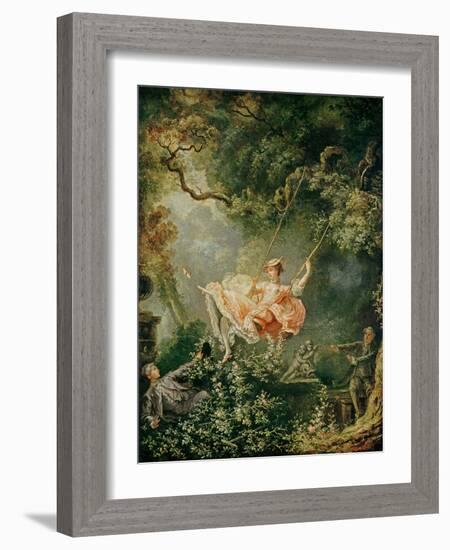 The Swing-Jean-Honor? Fragonard-Framed Giclee Print