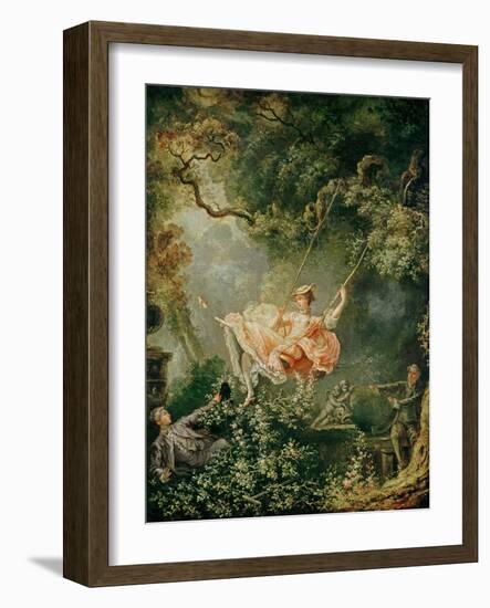 The Swing-Jean-Honor? Fragonard-Framed Giclee Print