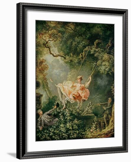 The Swing-Jean-Honor? Fragonard-Framed Giclee Print