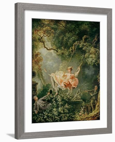 The Swing-Jean-Honor? Fragonard-Framed Giclee Print