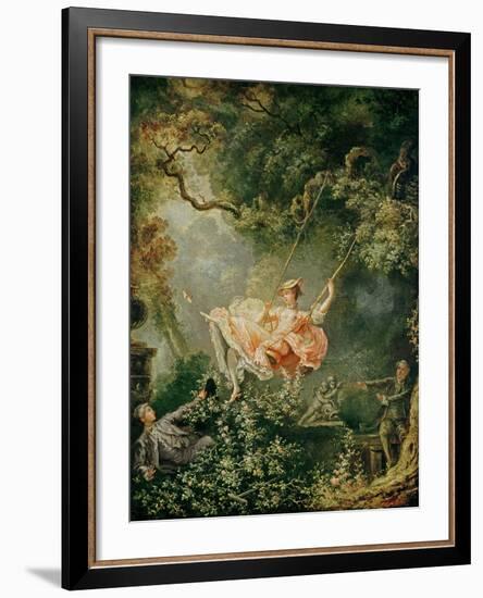 The Swing-Jean-Honor? Fragonard-Framed Giclee Print