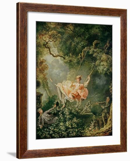 The Swing-Jean-Honor? Fragonard-Framed Giclee Print