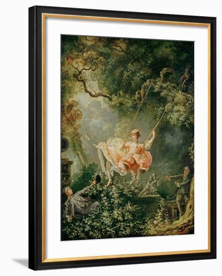 The Swing-Jean-Honor? Fragonard-Framed Giclee Print